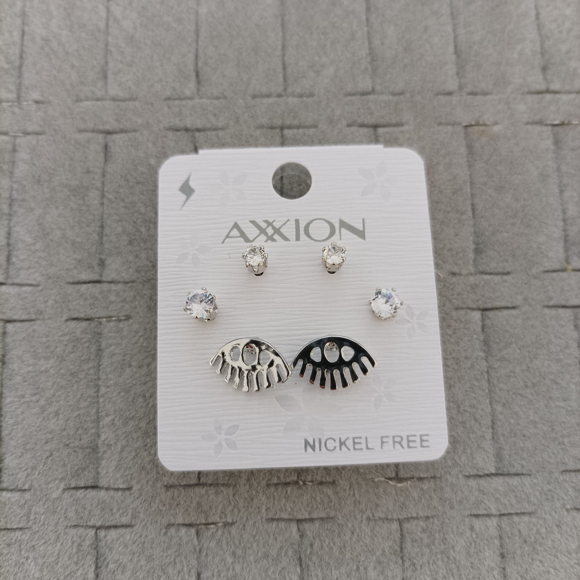Zirkon Taşlı Set Küpe