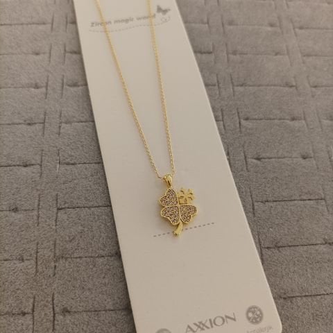 Zirkon Taşlı Kolye