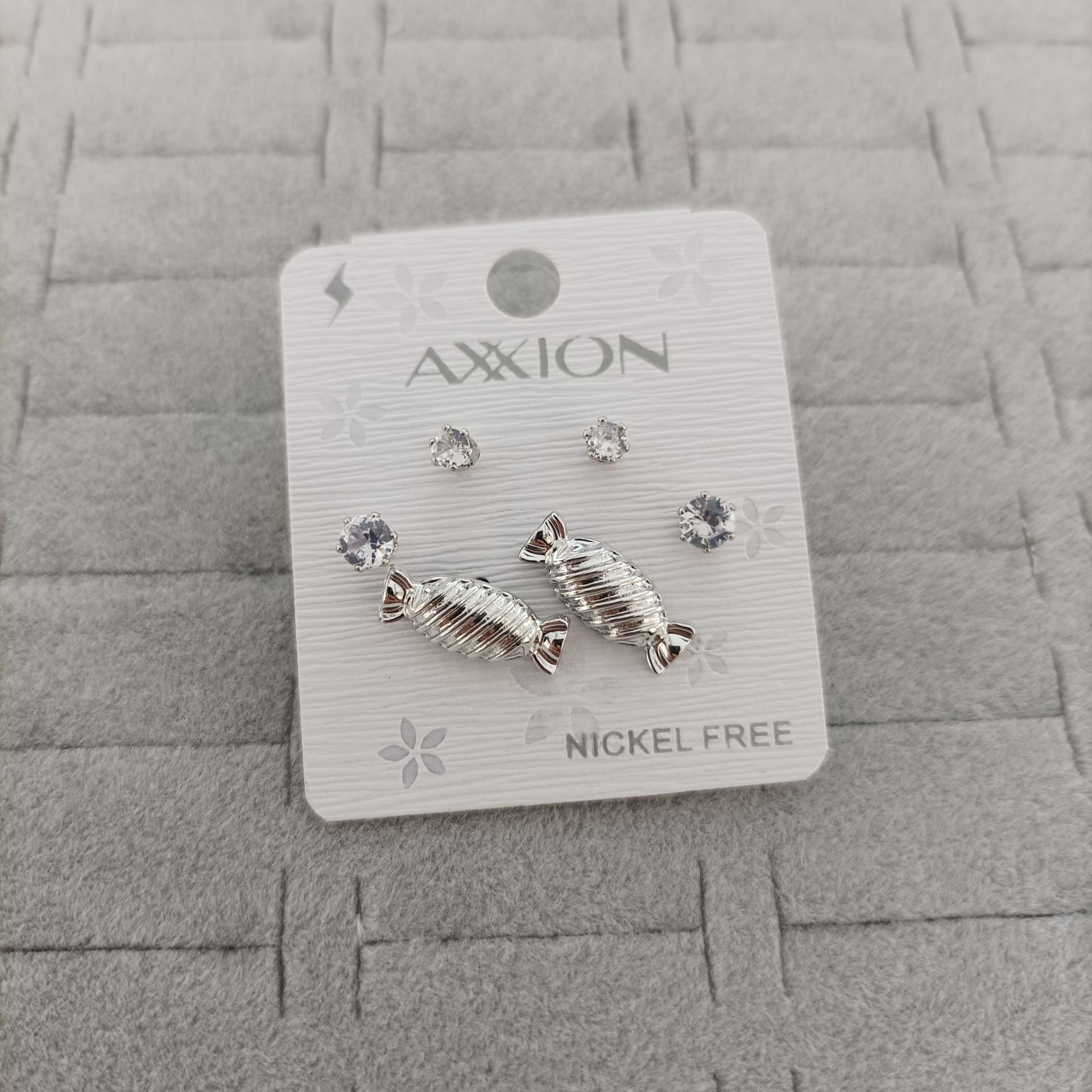 Zirkon Taşlı Set Küpe