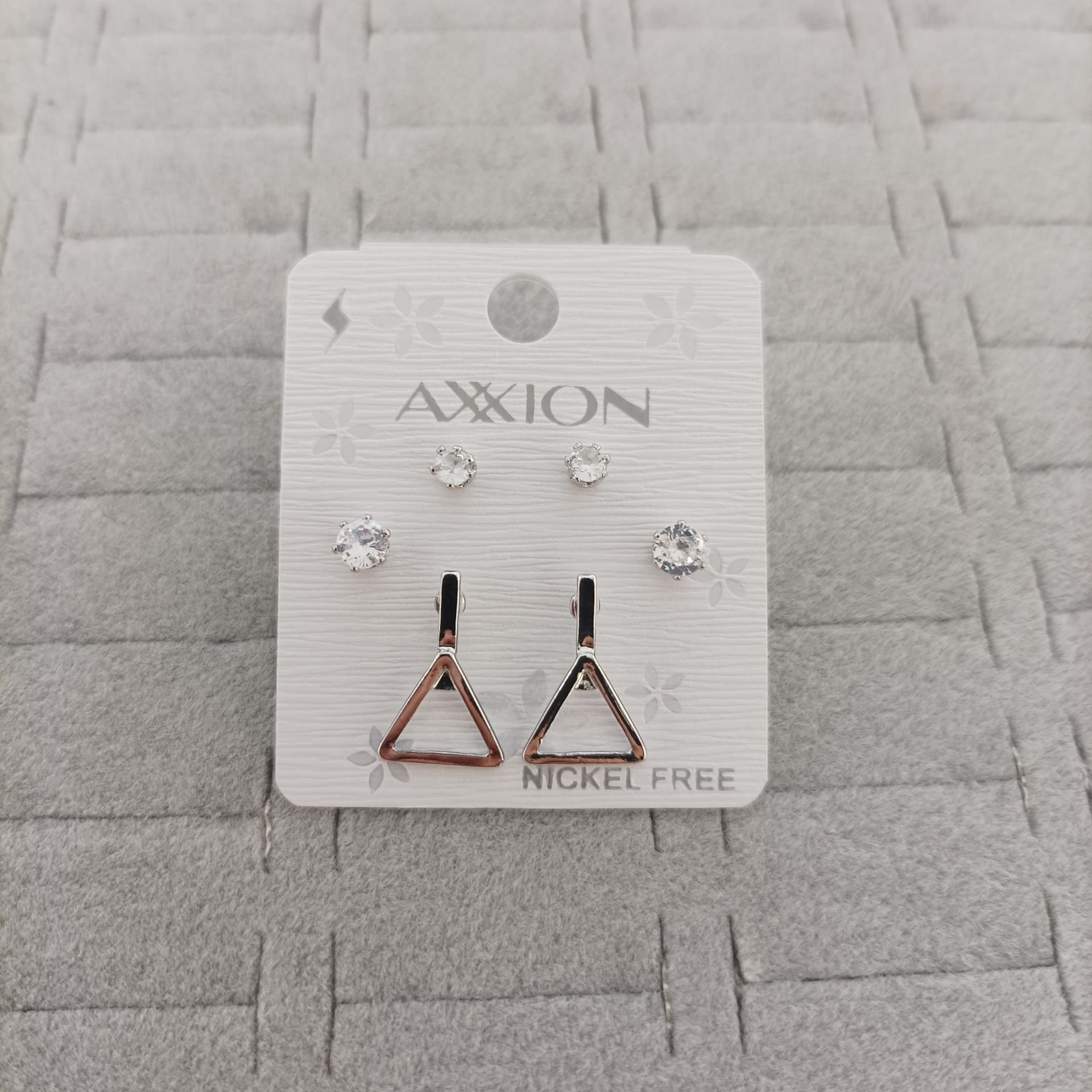 Zirkon Taşlı Set Küpe