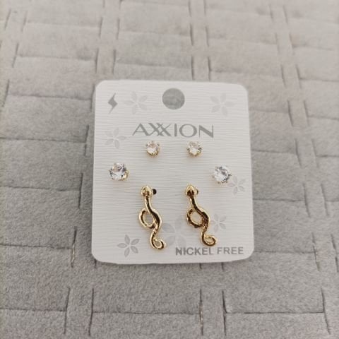 Zirkon Taşlı Set Küpe