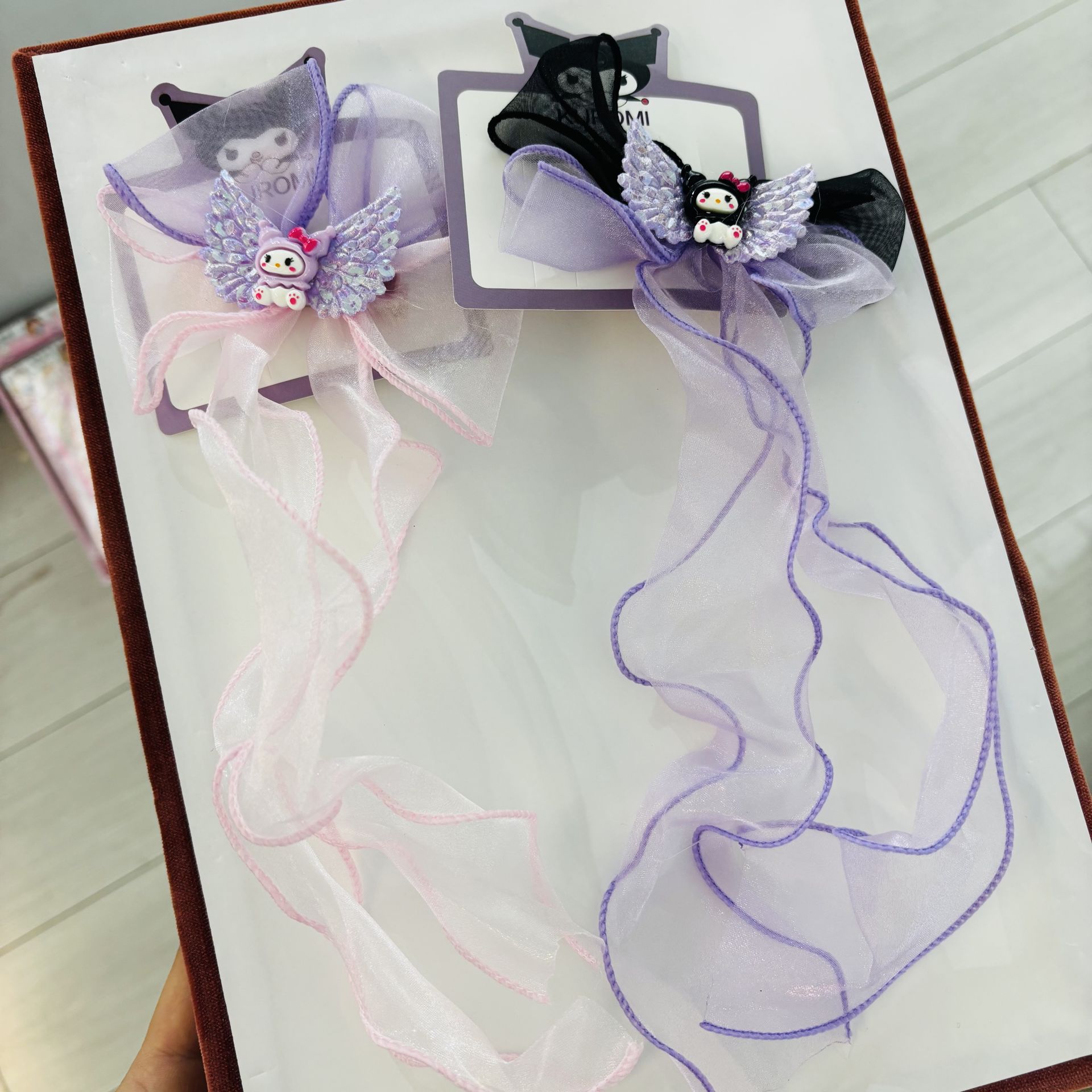 Kuromi Püsküllü Toka (12 Adet)