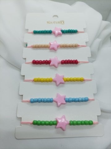 Asansörlü İp Bileklik(6 adet )