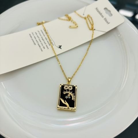 Çelik Tarot Kolye