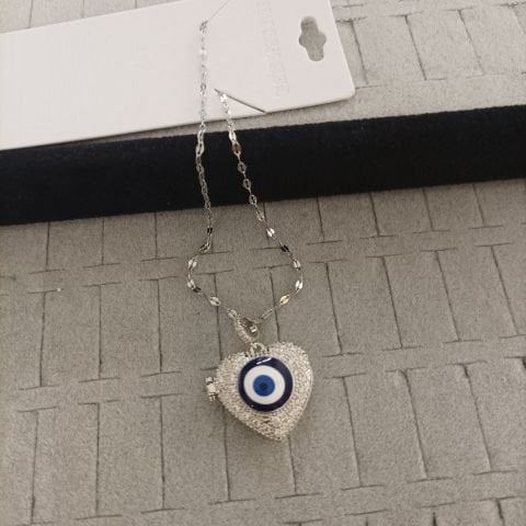 Kapağı Açılan Çelik Kolye