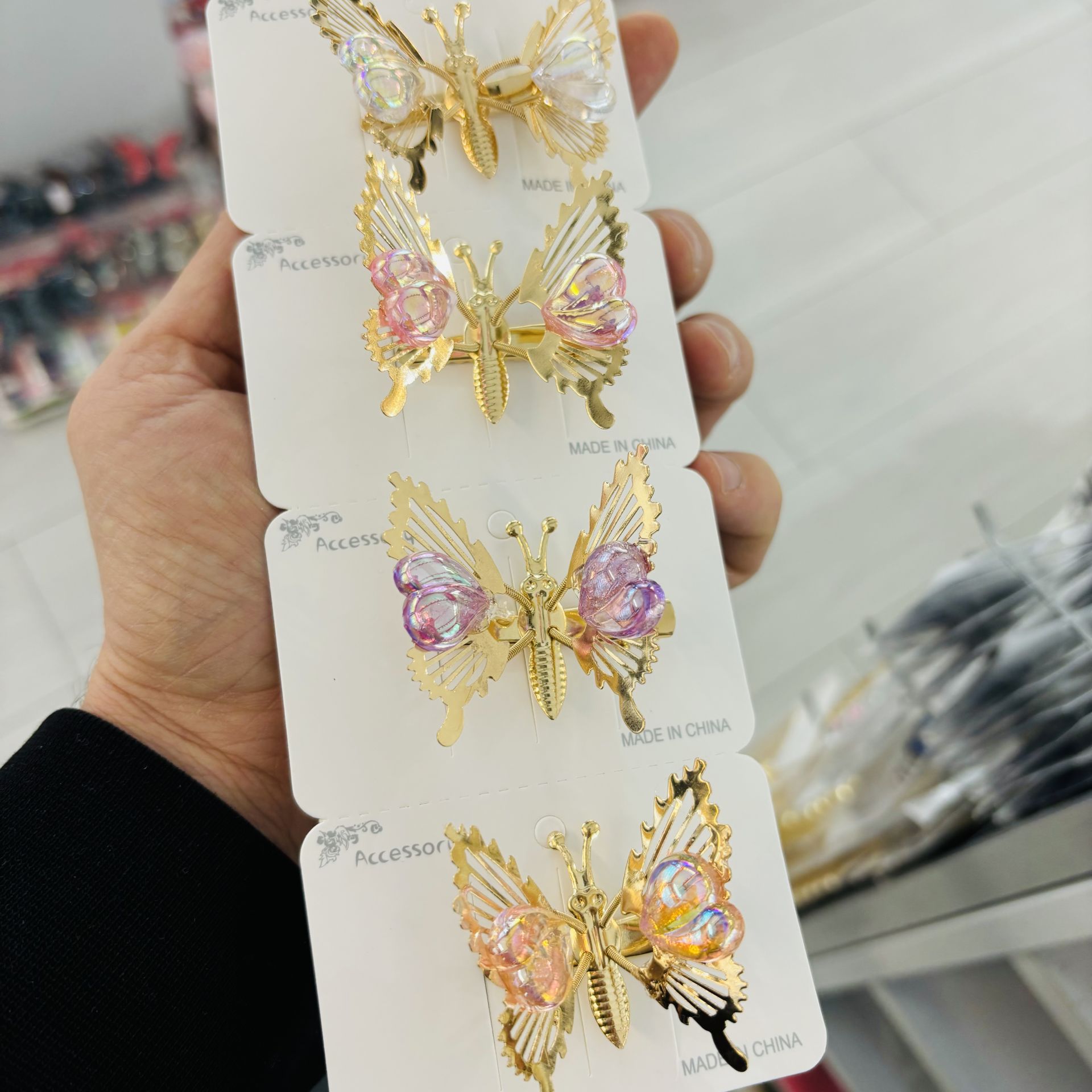 Kelebek Pens Toka (12 Adet)(Adet fiyatı 20 TL )