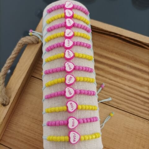 Boru Stand Bileklik (12 Adet)